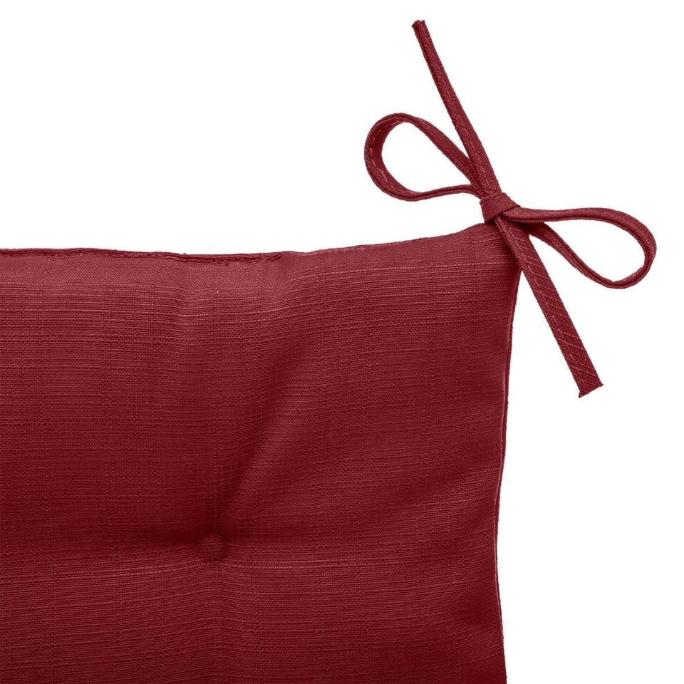 Hesperide Tuinstoelkussen - Bordeaux Rood - Uv-bestendig - 40 Cm 6 Hesperide Tuinstoelkussen - Bordeaux Rood - Uv-bestendig - 40 Cm - Afbeelding 4