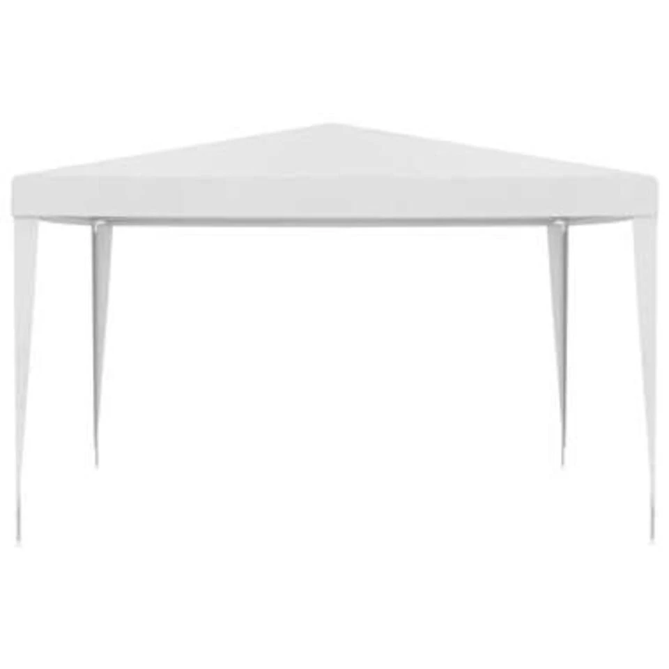 VidaXL Partytent 4x4 M Wit 5 VidaXL Partytent 4x4 M Wit - Afbeelding 3