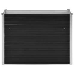 VidaXL Plantenbak Verhoogd 100x40x77 Cm Gegalvaniseerd Staal Antraciet 8 VidaXL Plantenbak Verhoogd 100x40x77 Cm Gegalvaniseerd Staal Antraciet -Tuinmeubelwinkel e9fda512c2fb4d38b0f7c6d2f02ad5dd