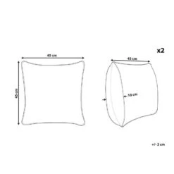 Beliani Buitenkussen POULIANA - Groen Polyester 8 Beliani Buitenkussen POULIANA - Groen Polyester -Tuinmeubelwinkel ebc996c6af5a40cc8033f7cb2bc07e13 1