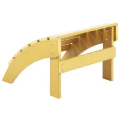 Beliani Voetenbankje ADIRONDACK - Geel Kunsthout 9 Beliani Voetenbankje ADIRONDACK - Geel Kunsthout -Tuinmeubelwinkel edc5de018d724b04806c8e551252ffed