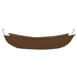 VIDAXL Hangmat Cariben 260 X 150 Cm (bruin) -Tuinmeubelwinkel f02abadf9d4643908fbf23de57577345