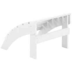 Beliani Voetenbankje ADIRONDACK - Wit Kunsthout -Tuinmeubelwinkel f95107cf2a3d4974bef2ab8a44ca2129