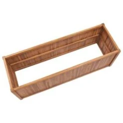 VidaXL Plantenbak Verhoogd 150x50x50 Cm Massief Teakhout 8 VidaXL Plantenbak Verhoogd 150x50x50 Cm Massief Teakhout -Tuinmeubelwinkel fcb667ddf5c740899b262dd164e891d6